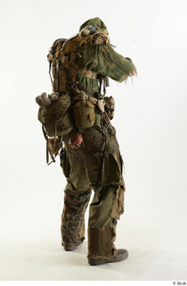  Photos John Hopkins Army Postapocalyptic Suit Poses aiming the gun standing whole body 0005.jpg